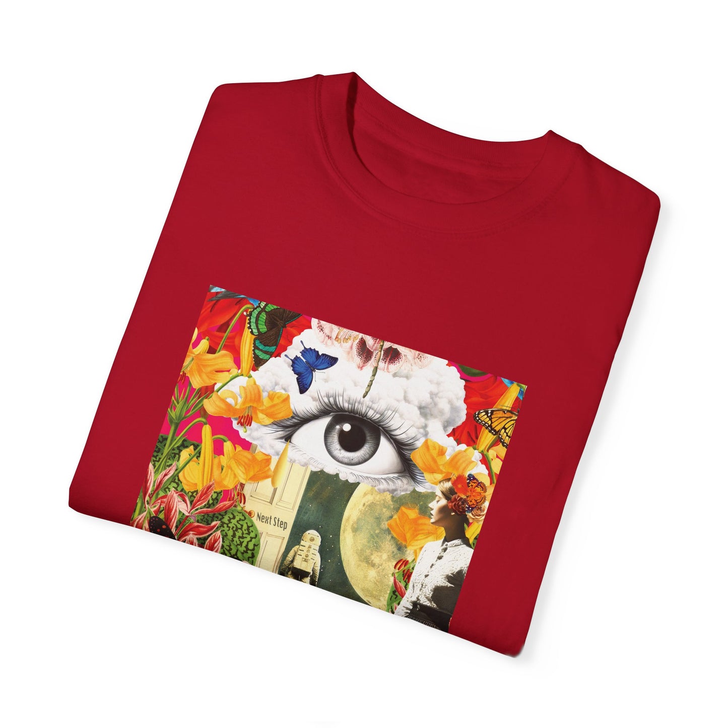What comes next? Collage Unisex T-Shirt - Nature & Surrealism Inspired Art