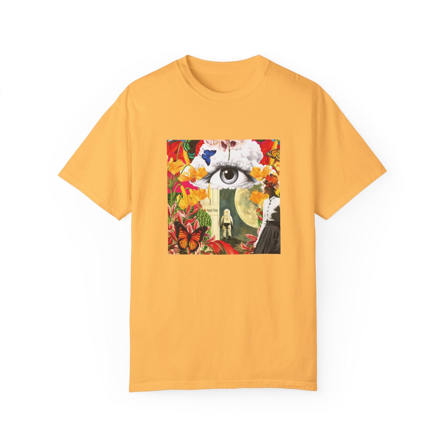 What comes next? Collage Unisex T-Shirt - Nature & Surrealism Inspired Art