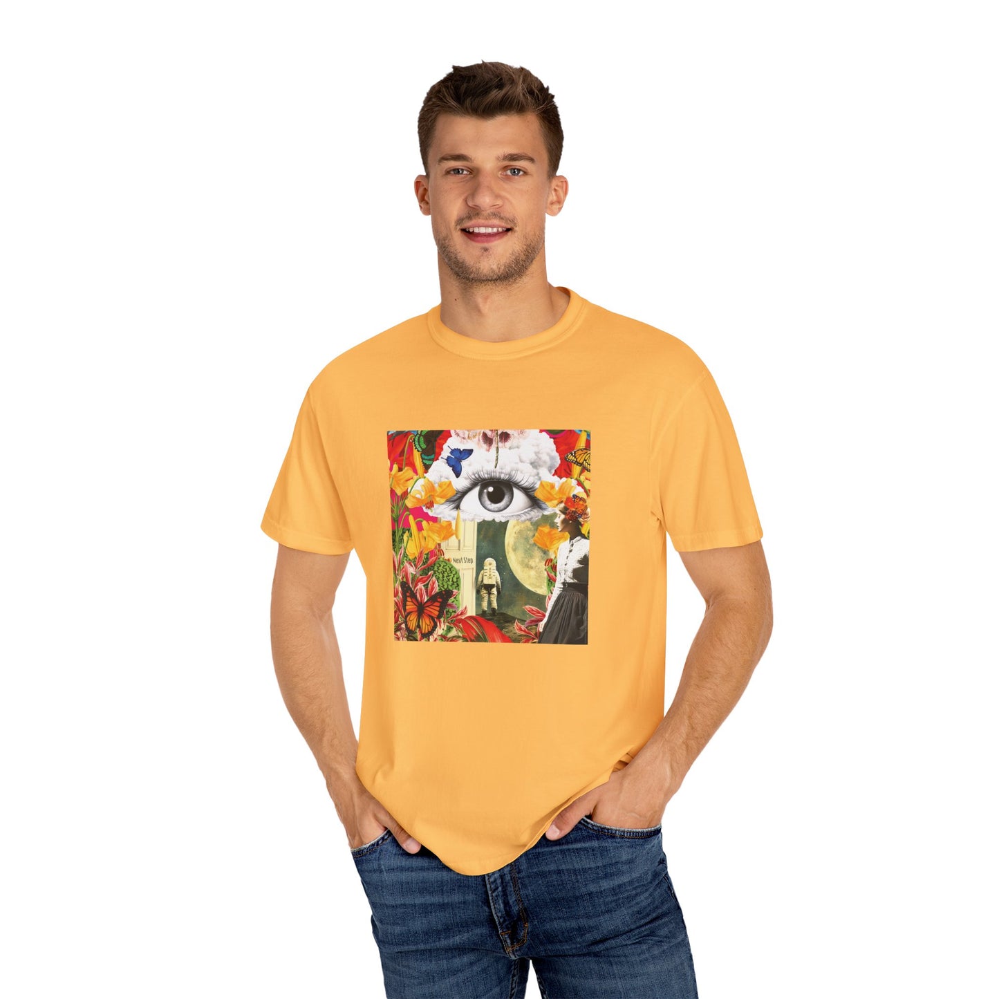 What comes next? Collage Unisex T-Shirt - Nature & Surrealism Inspired Art
