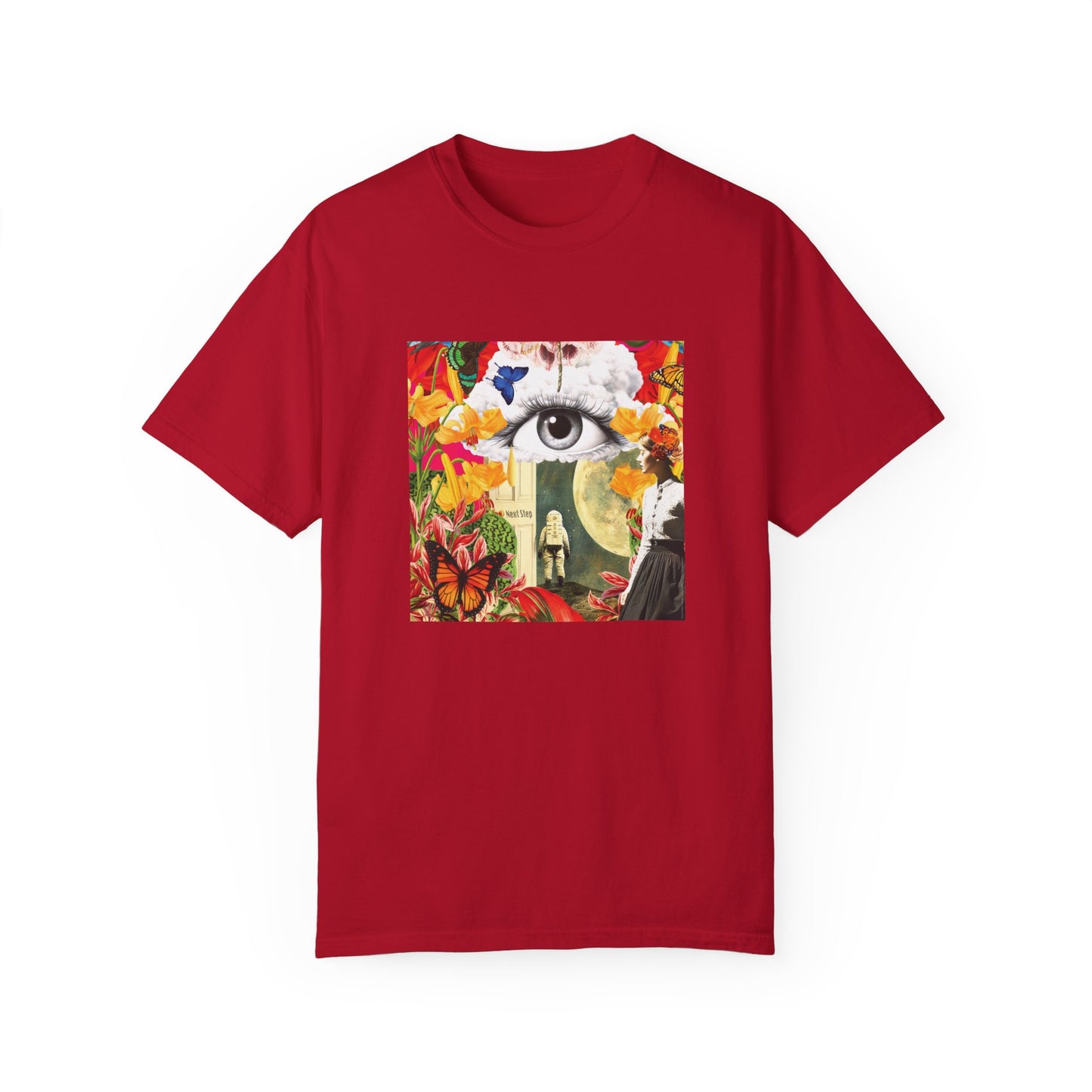 What comes next? Collage Unisex T-Shirt - Nature & Surrealism Inspired Art