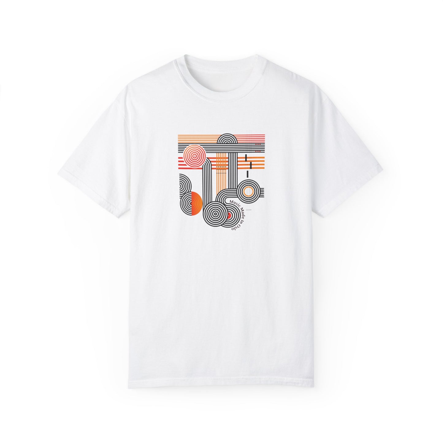 Oslo - Vibrant Graphic Unisex T-Shirt - Modern Abstract Design for Everyday Comfort