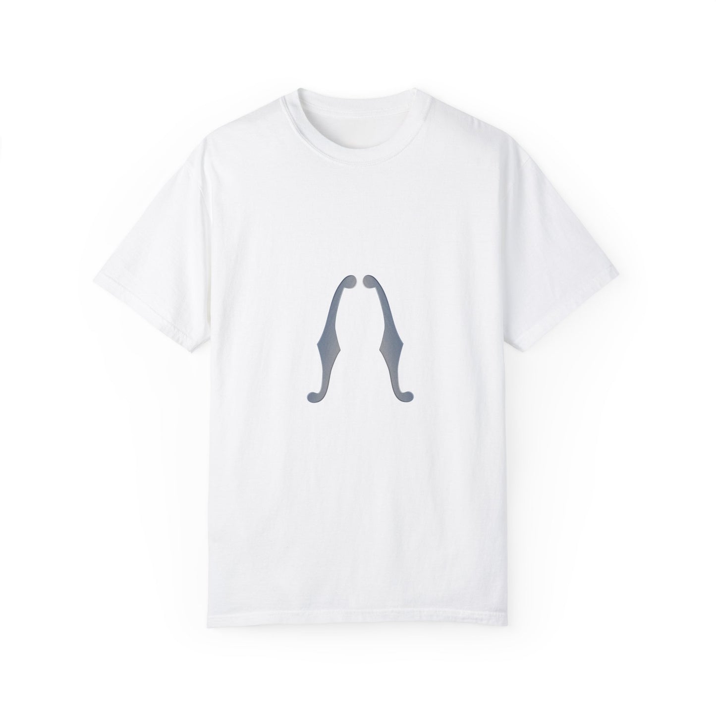 My Guitar, Minimalist Unisex Garment-Dyed T-Shirt - Modern Grey Design