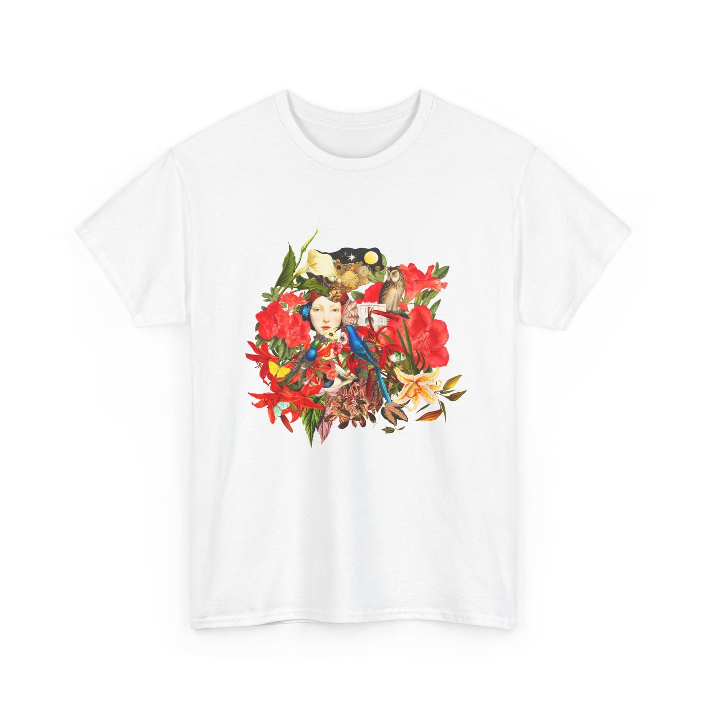 Utforsk og oppdag Unisex Heavy Cotton Tee - Vintage Estetic Graphic Tee