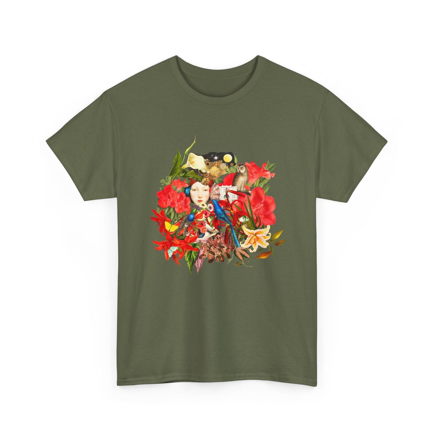 Utforsk og oppdag Unisex Heavy Cotton Tee - Vintage Estetic Graphic Tee