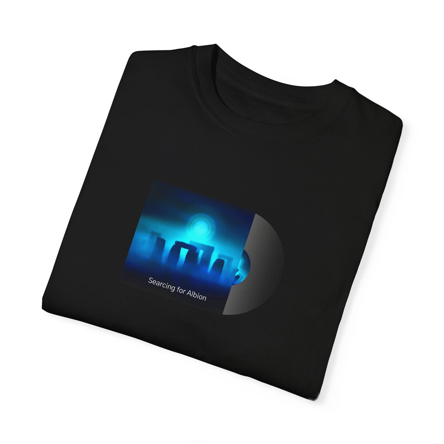 Searching for Albion Unisex Garment-Dyed T-Shirt – Unique Ocean-Inspired Tee