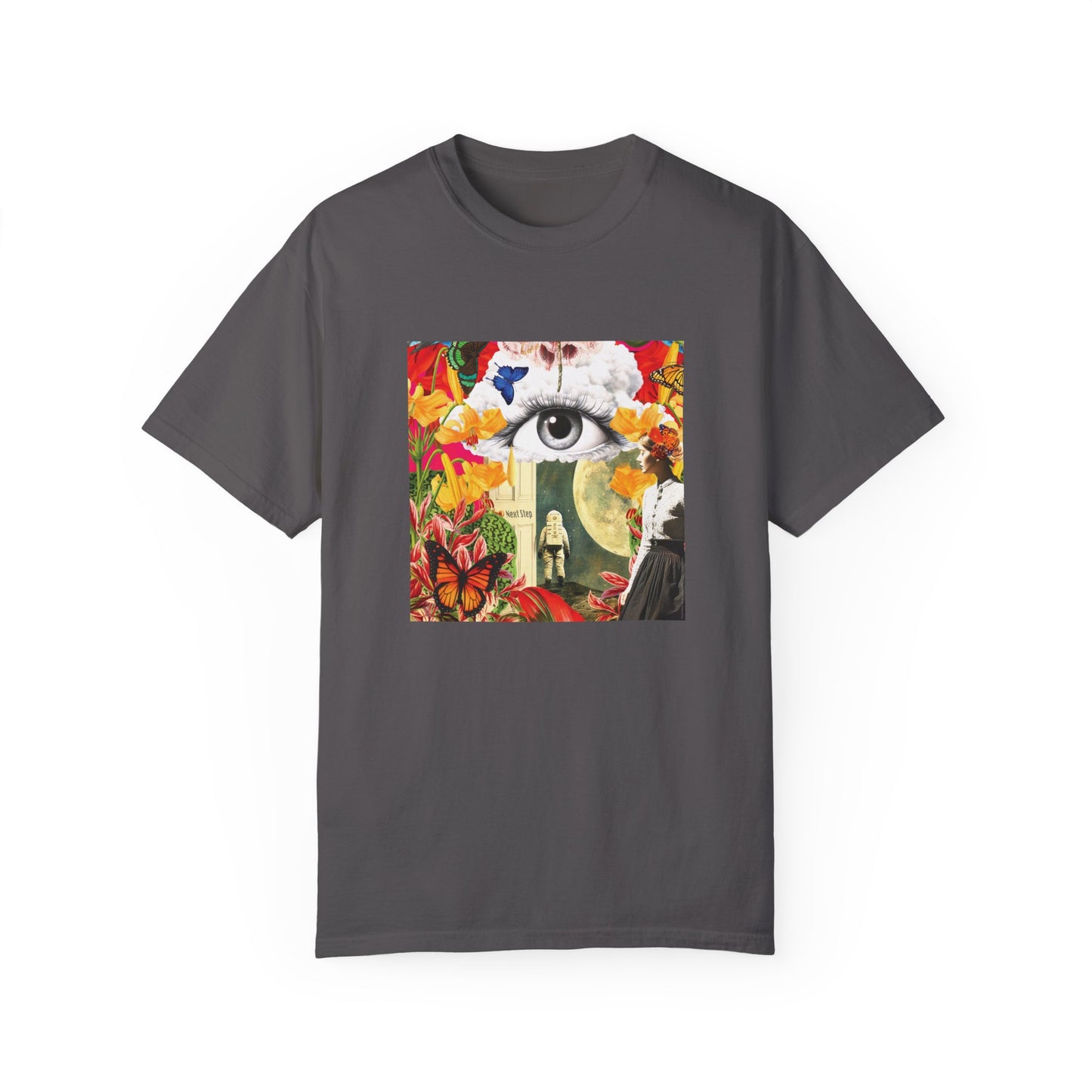 What comes next? Collage Unisex T-Shirt - Nature & Surrealism Inspired Art