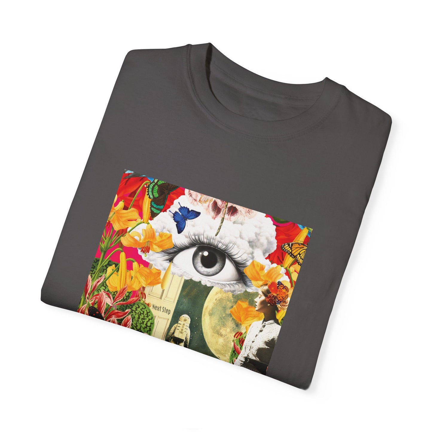 What comes next? Collage Unisex T-Shirt - Nature & Surrealism Inspired Art