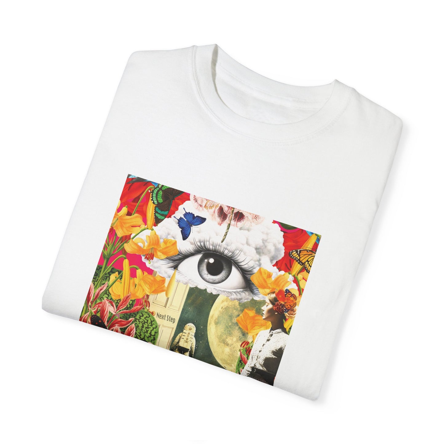 What comes next? Collage Unisex T-Shirt - Nature & Surrealism Inspired Art