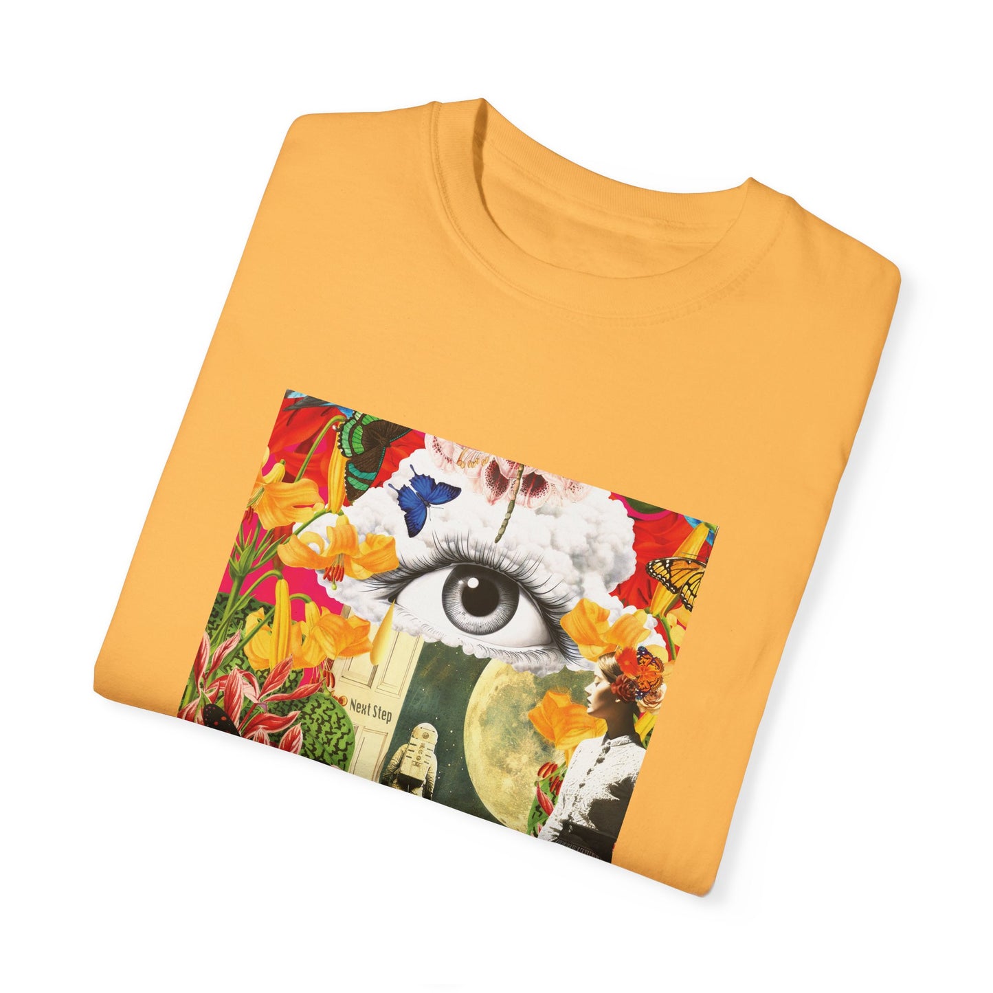 What comes next? Collage Unisex T-Shirt - Nature & Surrealism Inspired Art