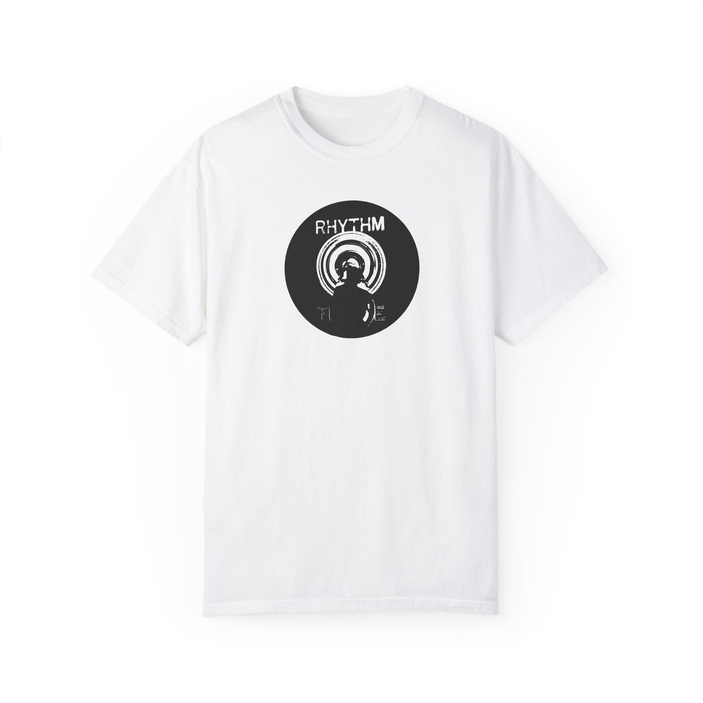 Rhythm Unisex Garment-Dyed T-Shirt | Relaxed, Music-Inspired Tee for Everyday Comfort