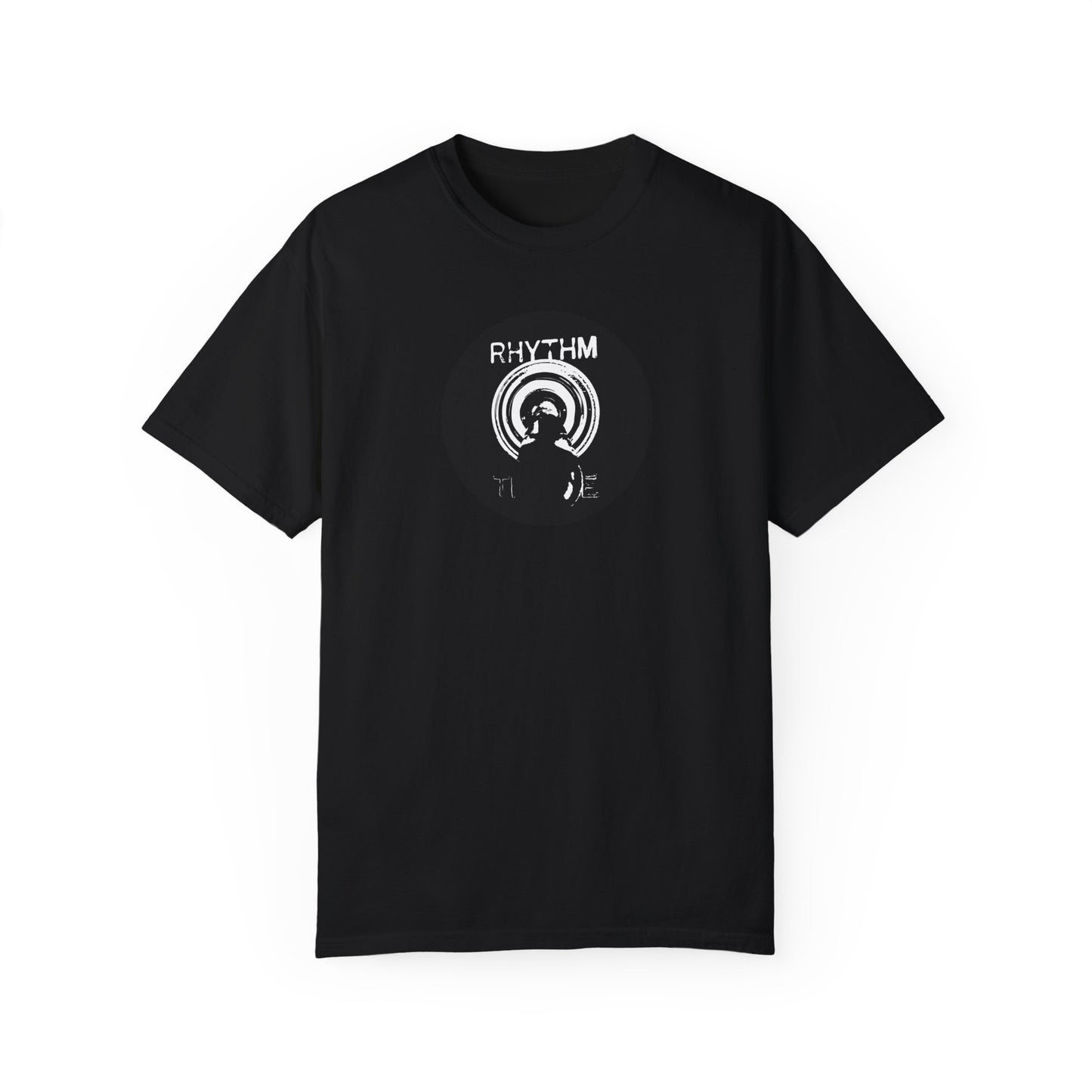 Rhythm Unisex Garment-Dyed T-Shirt | Relaxed, Music-Inspired Tee for Everyday Comfort