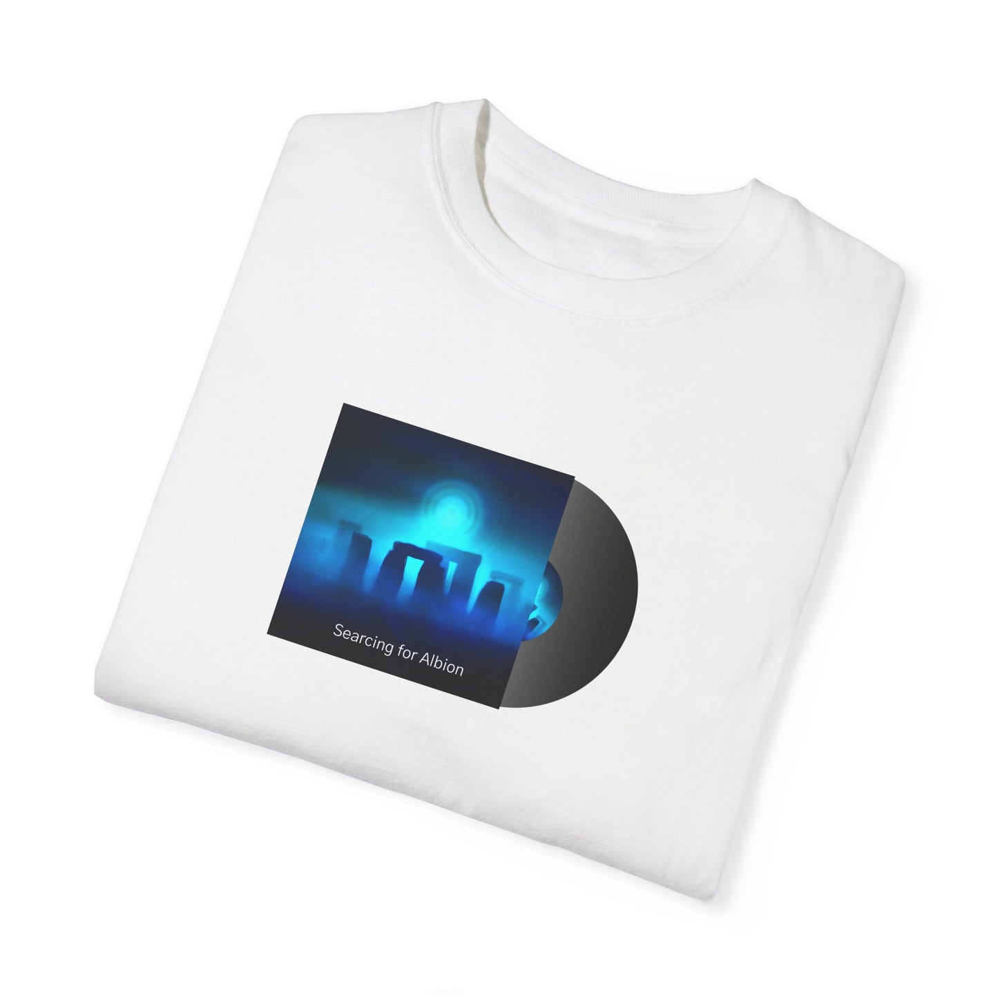 Searching for Albion Unisex Garment-Dyed T-Shirt – Unique Ocean-Inspired Tee