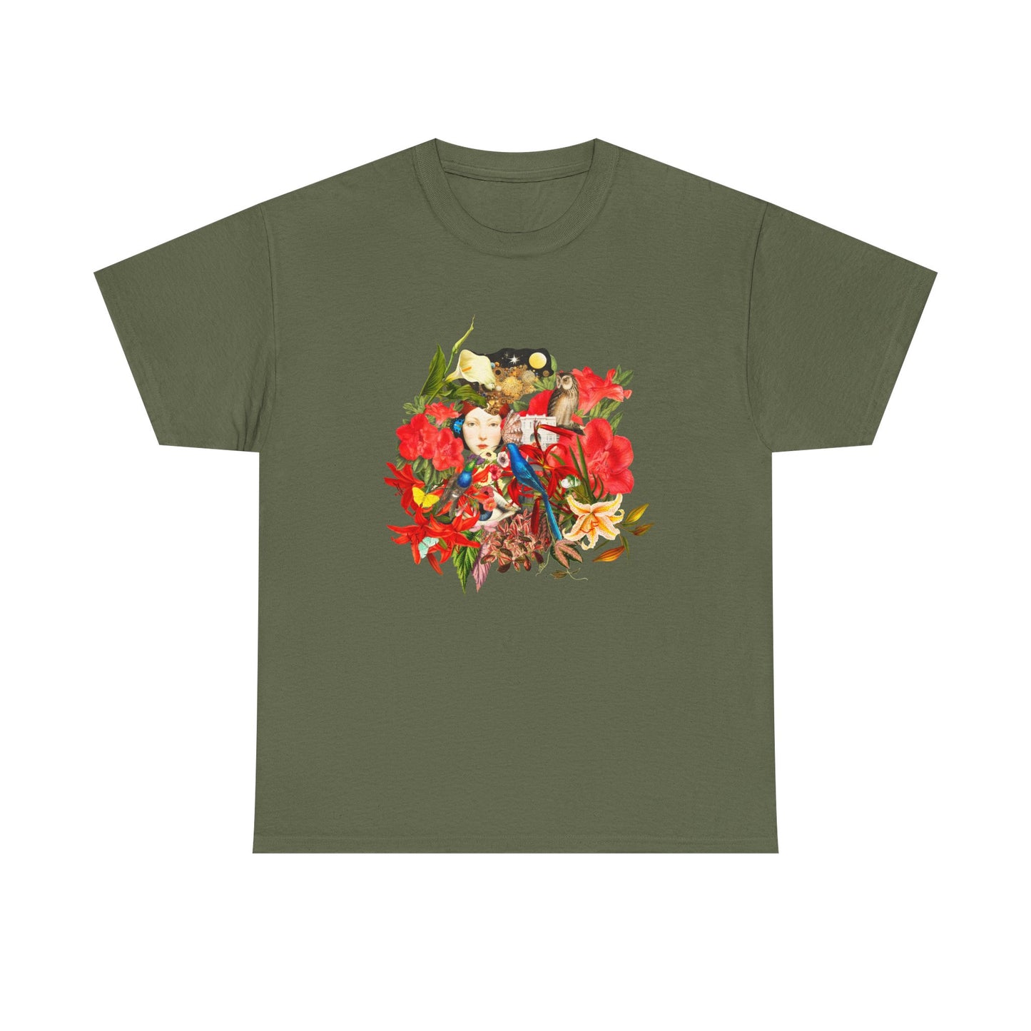 Utforsk og oppdag Unisex Heavy Cotton Tee - Vintage Estetic Graphic Tee