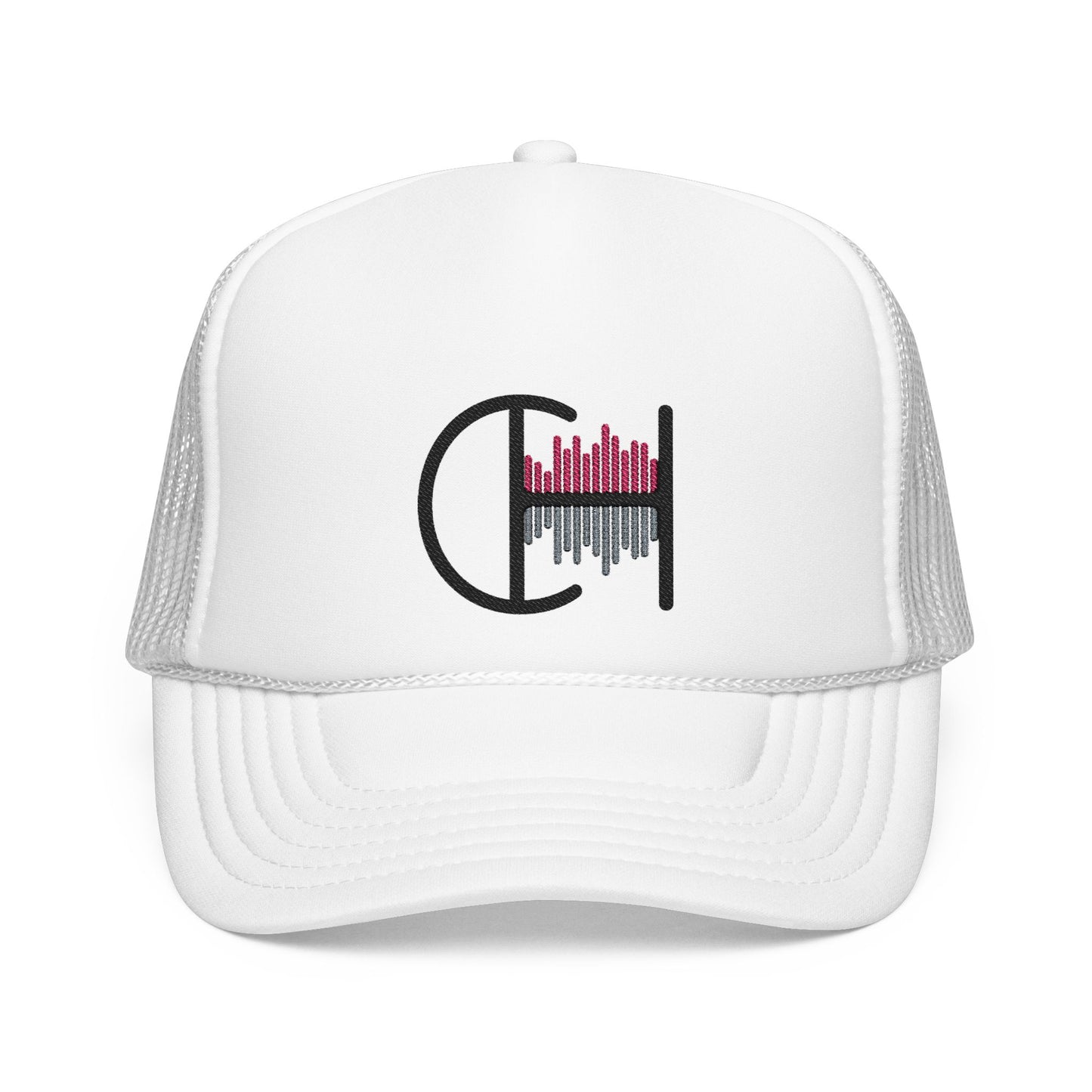 Stylish Foam Cloudhack Logo Hat with Embroidered CH Accent